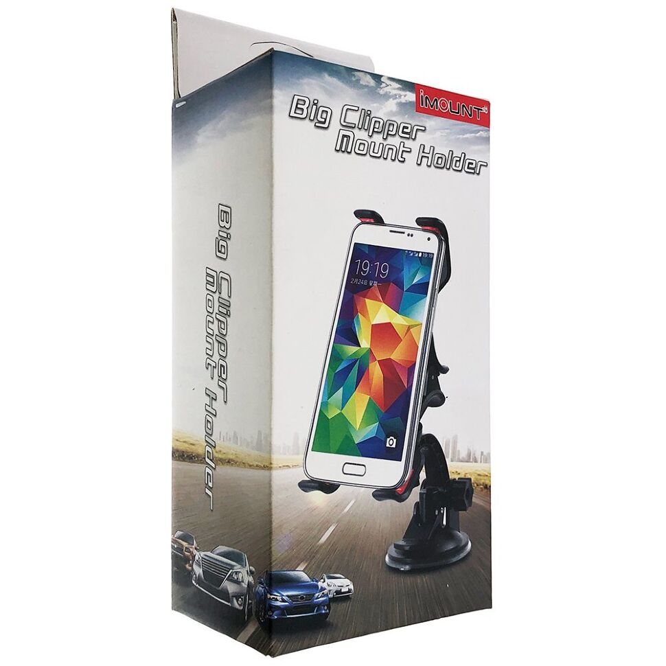 Holder 07HD69 універсальний, подвійна прищіпка