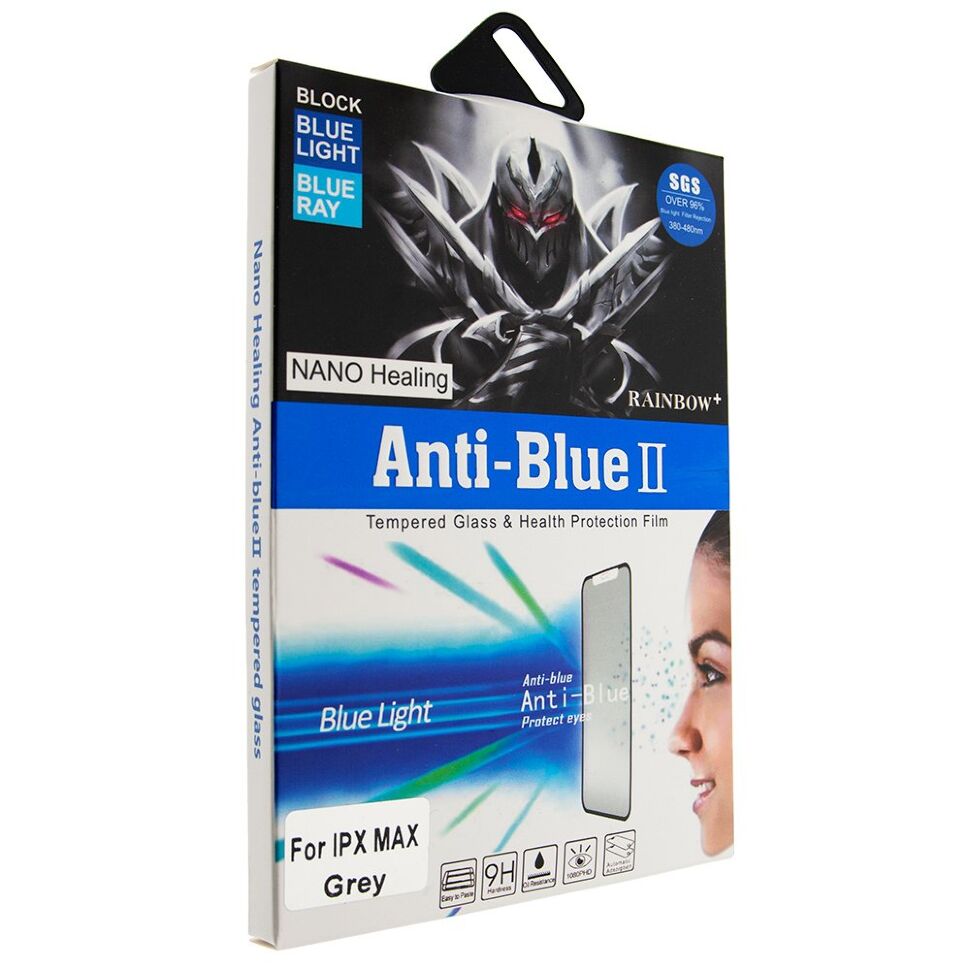 Захисне скло ANTI-BLUE II APPLE IPHONE XS MAX | 11 PRO MAX ЧОРНИЙ В УПАКОВЦІ Захисне скло ANTI-BLUE II APPLE IPHONE XS MAX | 11 PRO MAX ЧОРНИЙ В УПАКОВЦІ