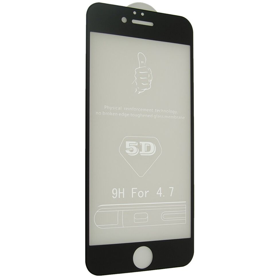 Захисне скло 5D ORIGINAL для APPLE IPHONE 6 | 6S ЧОРНИЙ Захисне скло 5D ORIGINAL для APPLE IPHONE 6 | 6S ЧОРНИЙ