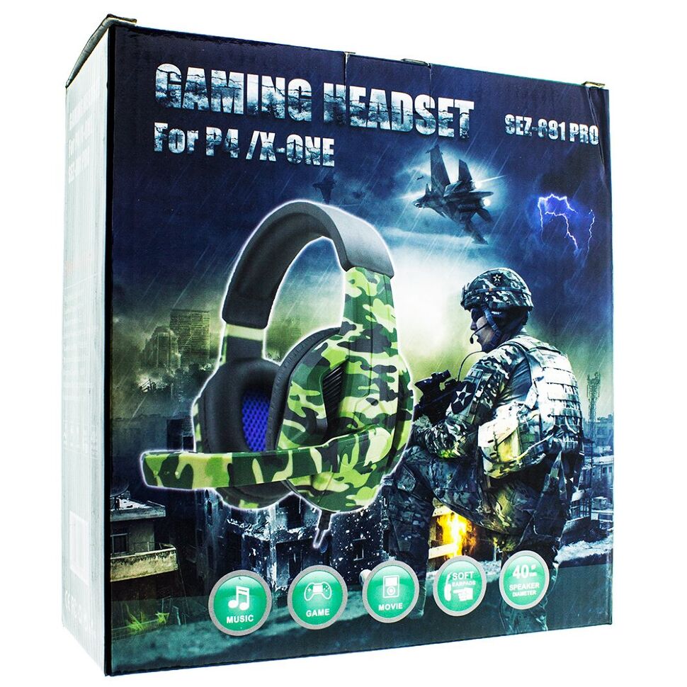 Ігрова гарнітура для комп'ютера SEZ-881