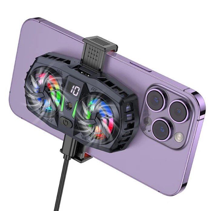 Куллер для телефона Hoco GM36 (черный)