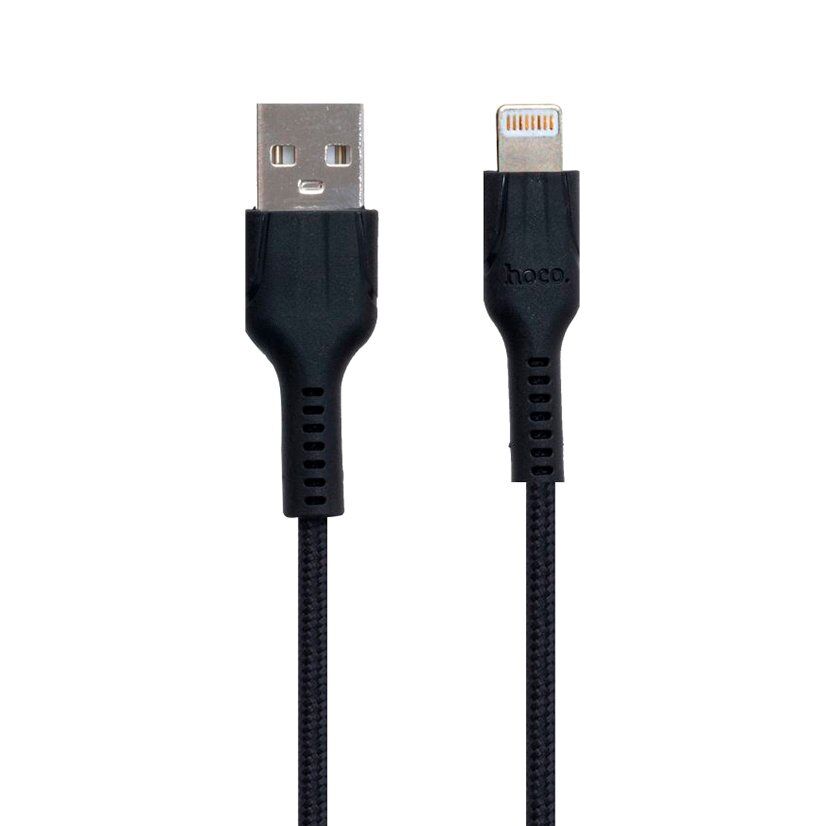 USB кабель HOCO U31 USB - Lightning 1м ЧОРНИЙ