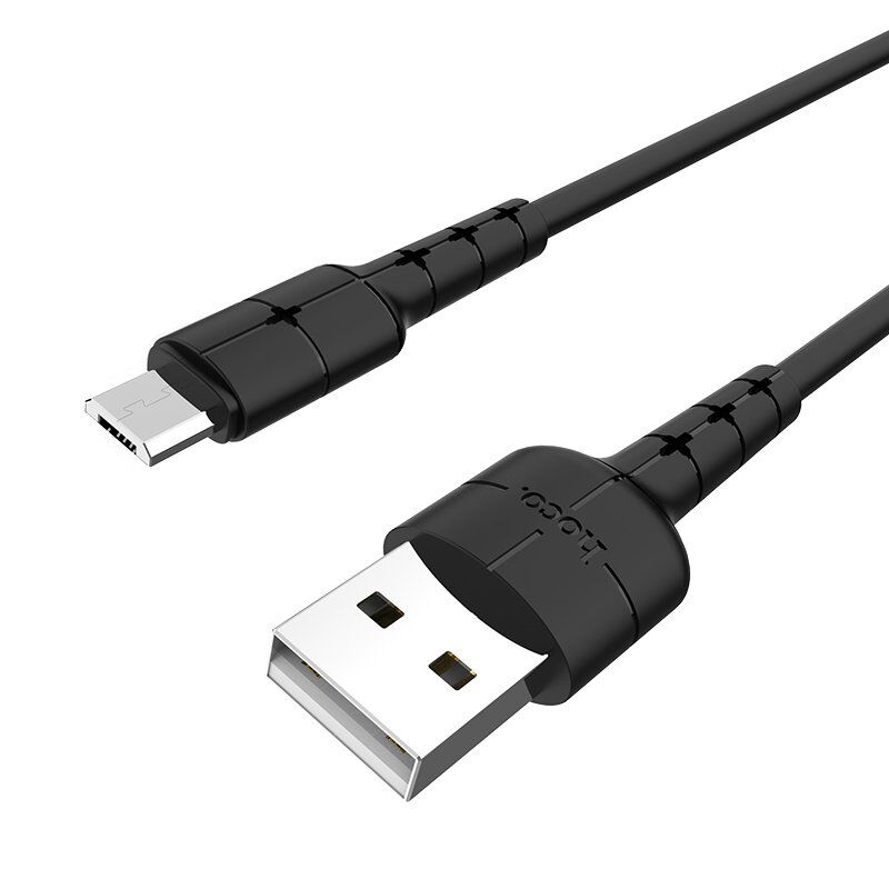 USB Кабель HOCO X30 USB - MicroUSB 1.2М, чорний