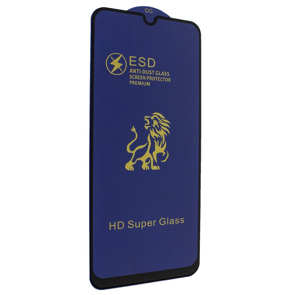 17 Захисне скло Full Glue ESD Anti-Dust SAMSUNG A30 | A20 (2019) ЧОРНИЙ