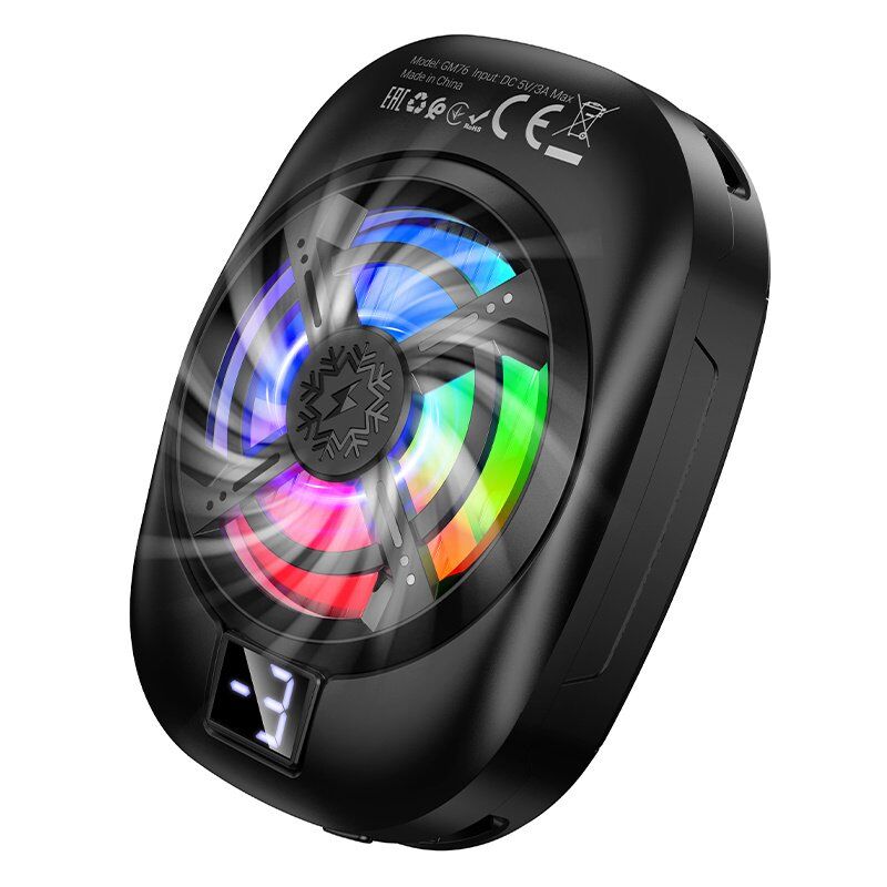 Куллер для телефона Hoco GM76 (черный)