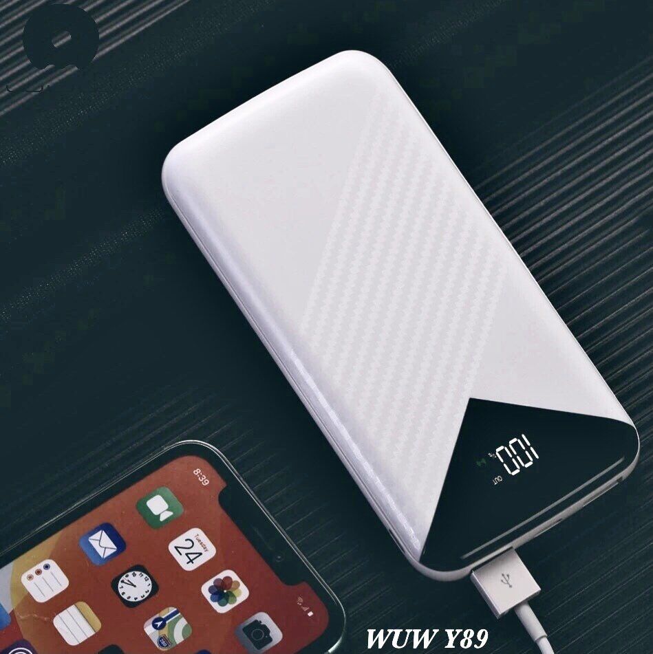 Power Bank WUW Y89 10000 mAh БІЛИЙ бездротова зарядка на магнітах Power Bank WUW Y89 10000 mAh БІЛИЙ бездротова зарядка на магнітах