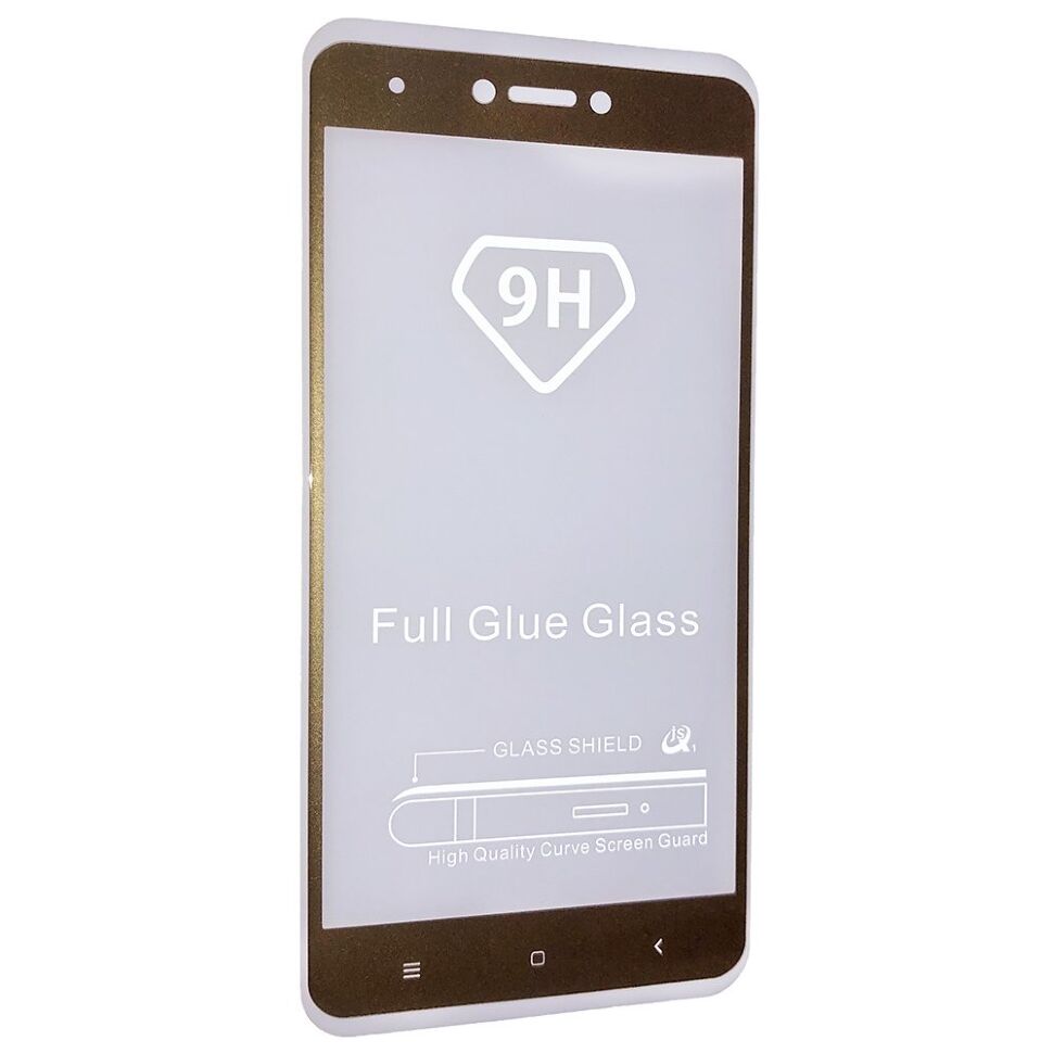 Скло 5D FULL GLUE TRIPLEX XIAOMI Redmi Note 4 ЗОЛОТИЙ тех. пак.