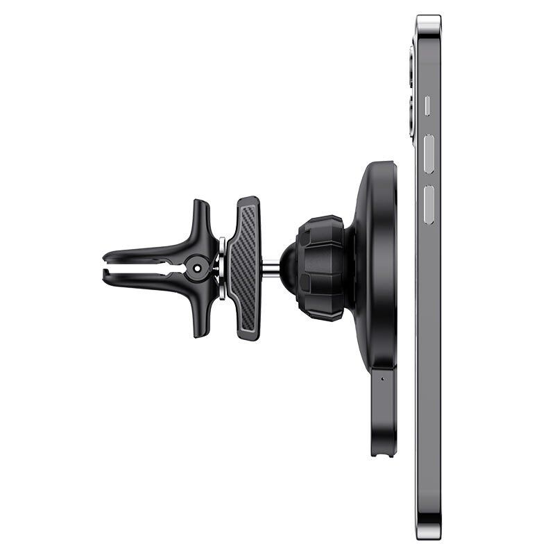 Автомобільний тримач HOCO CA85 магнітний, чорний Автомобільний тримач HOCO CA85 магнітний, чорний