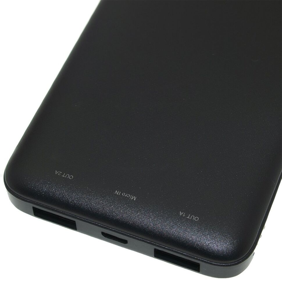 Power Bank Doolike DL-PBx2 10000 mAh ЧОРНИЙ