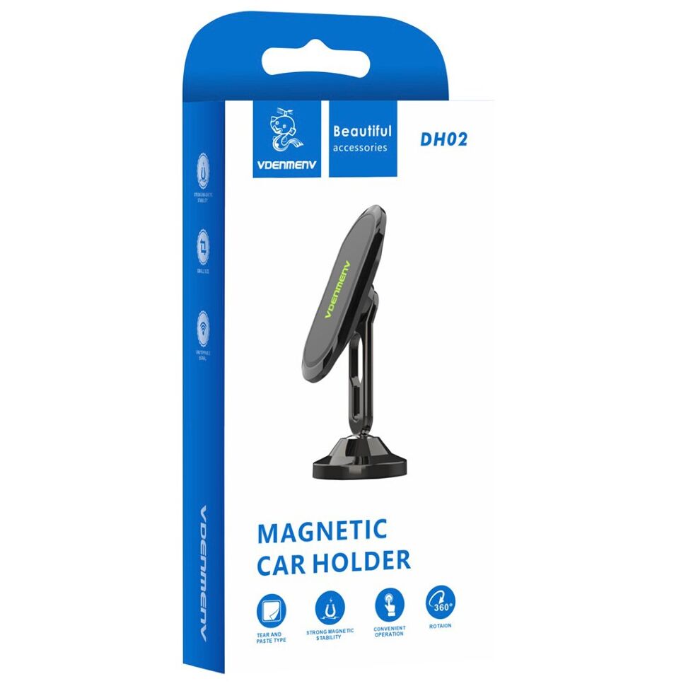 Автомобільний тримач Denmen DH02 магнітний СТАЛЬНИЙ