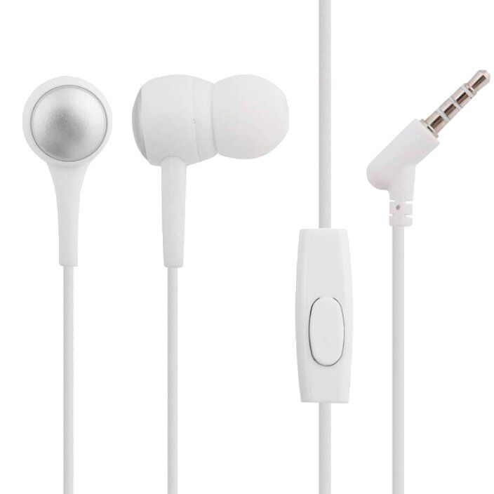 Дротові навушники HOCO M19, білий Дротові навушники HOCO M19, білий