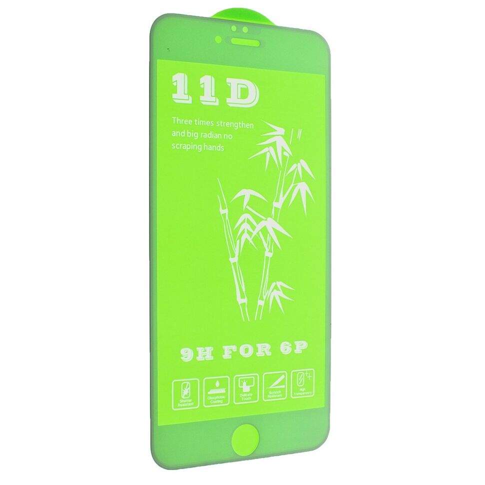 Захисне скло 11D для APPLE IPHONE 6 PLUS БІЛИЙ Захисне скло 11D для APPLE IPHONE 6 PLUS БІЛИЙ