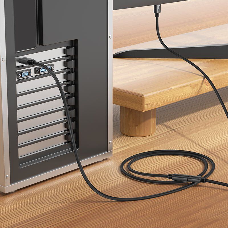 Кабель подовжувач HOCO US13 4K HD HDMI 2 метри Кабель подовжувач HOCO US13 4K HD HDMI 2 метри