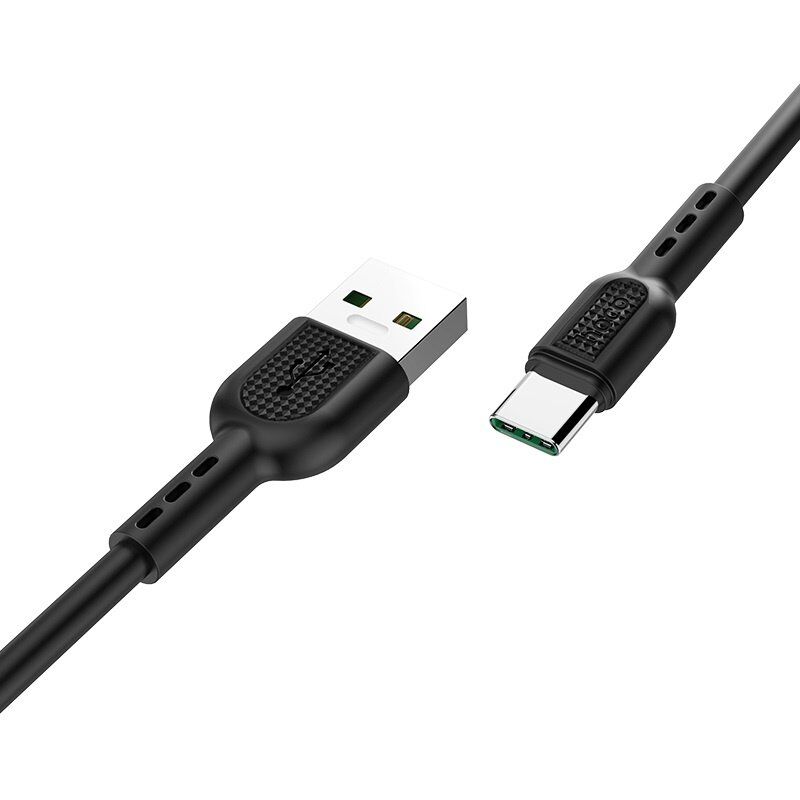 USB кабель HOCO X33 5A USB - Type-C 1M ЧОРНИЙ USB кабель HOCO X33 5A USB - Type-C 1M ЧОРНИЙ
