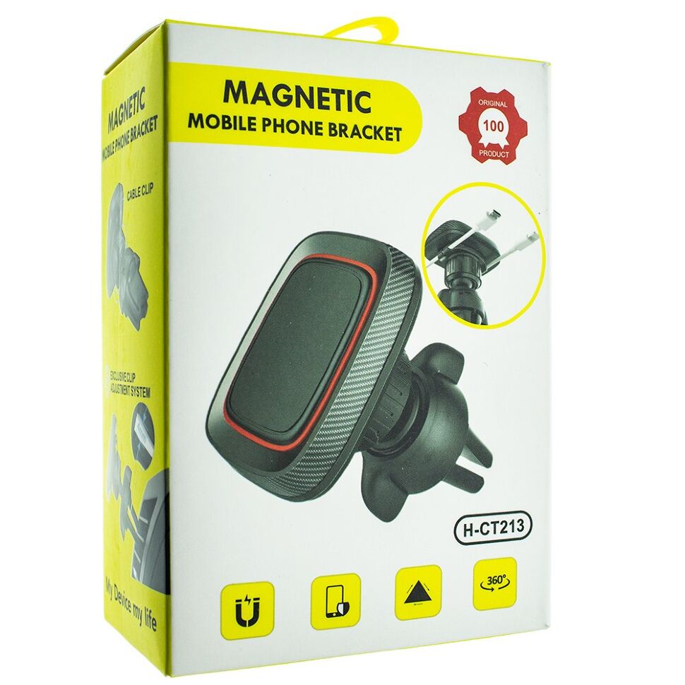 Holder H-CT213 чорний магніт