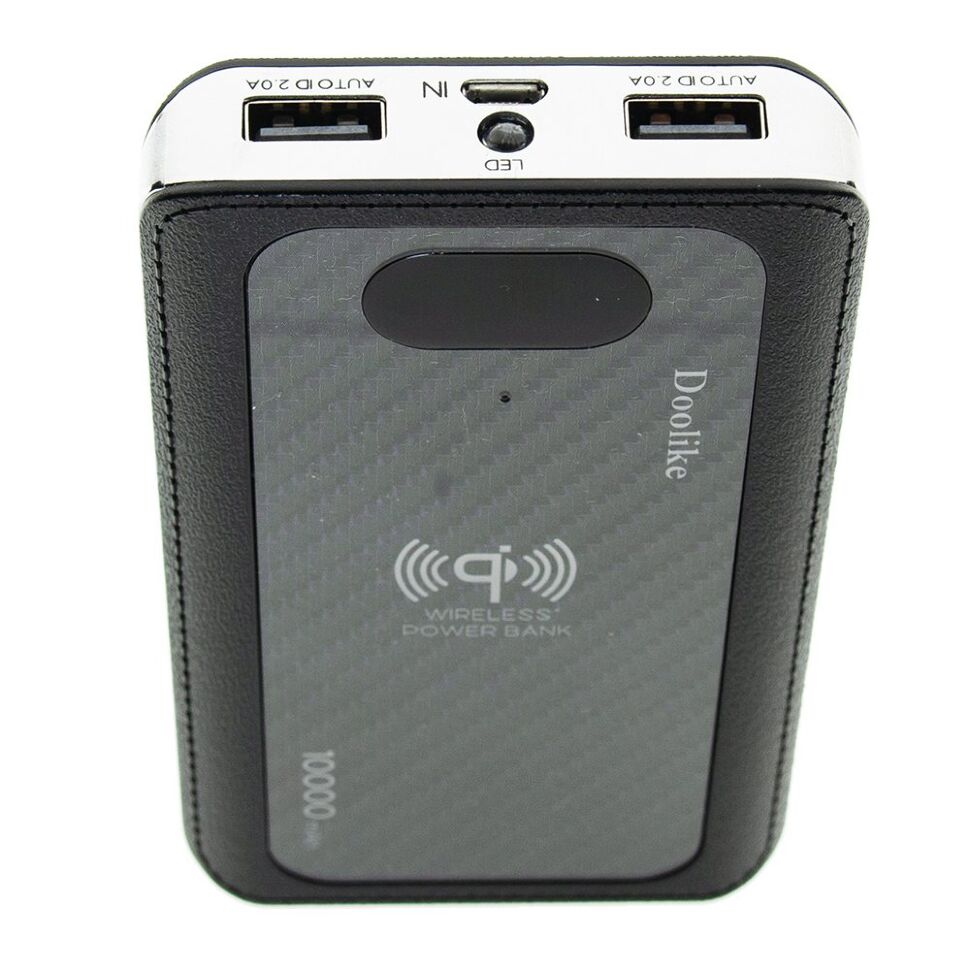 Power Bank Doolike Бездротовий DL-W03 ЧОРНИЙ
