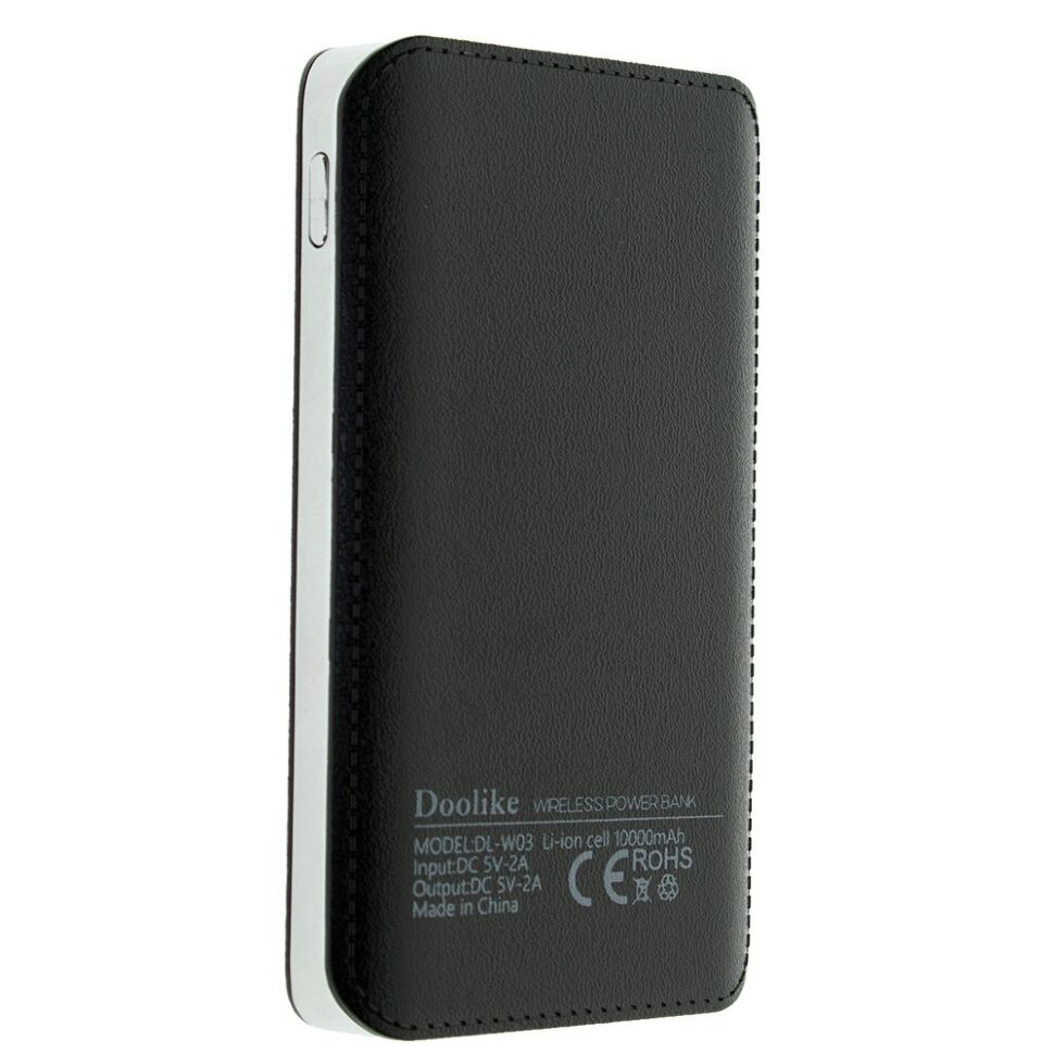 Power Bank Doolike Бездротовий DL-W03 ЧОРНИЙ