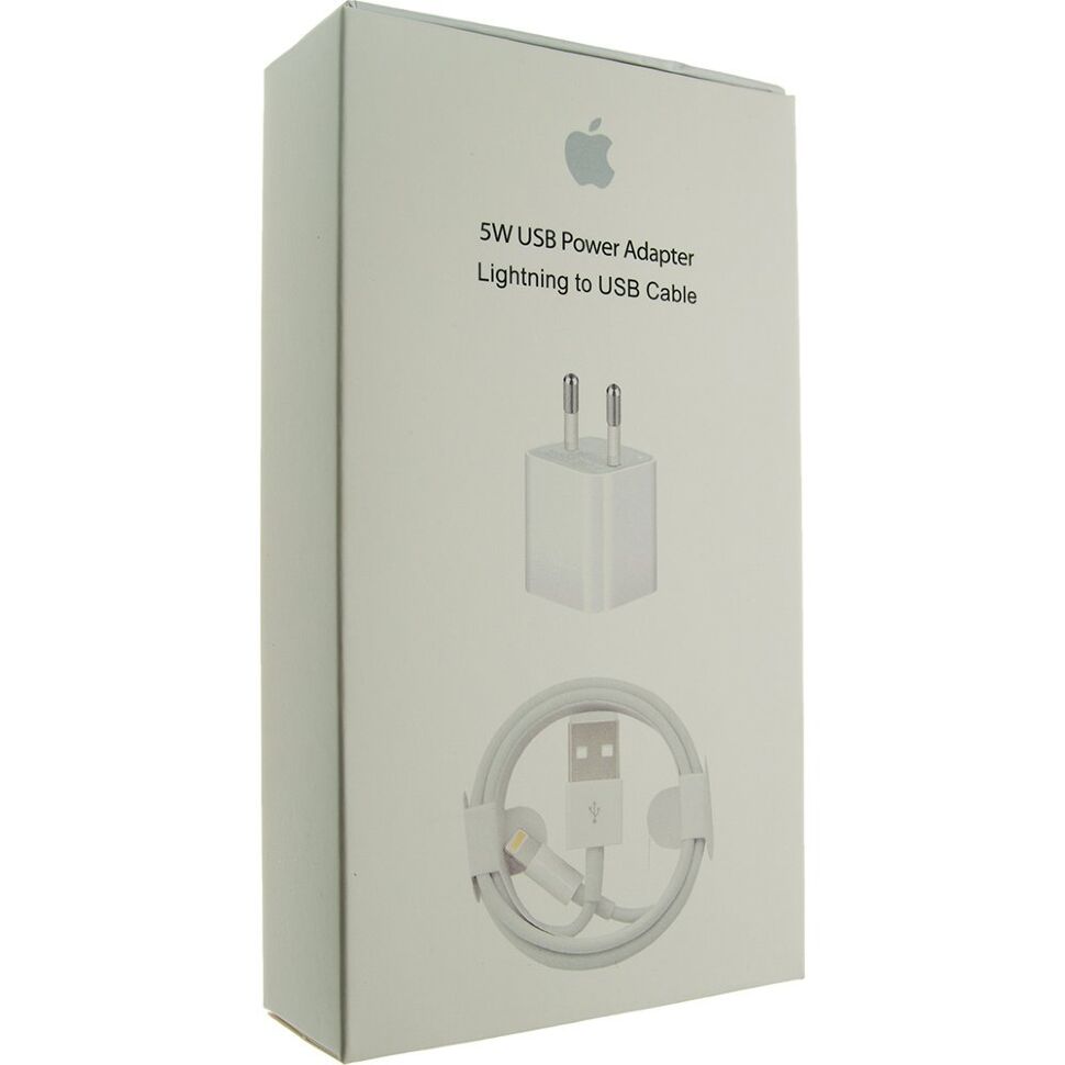 USB POWER ADAPTER APPLE A1513 + USB LIGHTNING 1A (MD814CH/A) В УПАКОВЦІ USB POWER ADAPTER APPLE A1513 + USB LIGHTNING 1A (MD814CH/A) В УПАКОВЦІ