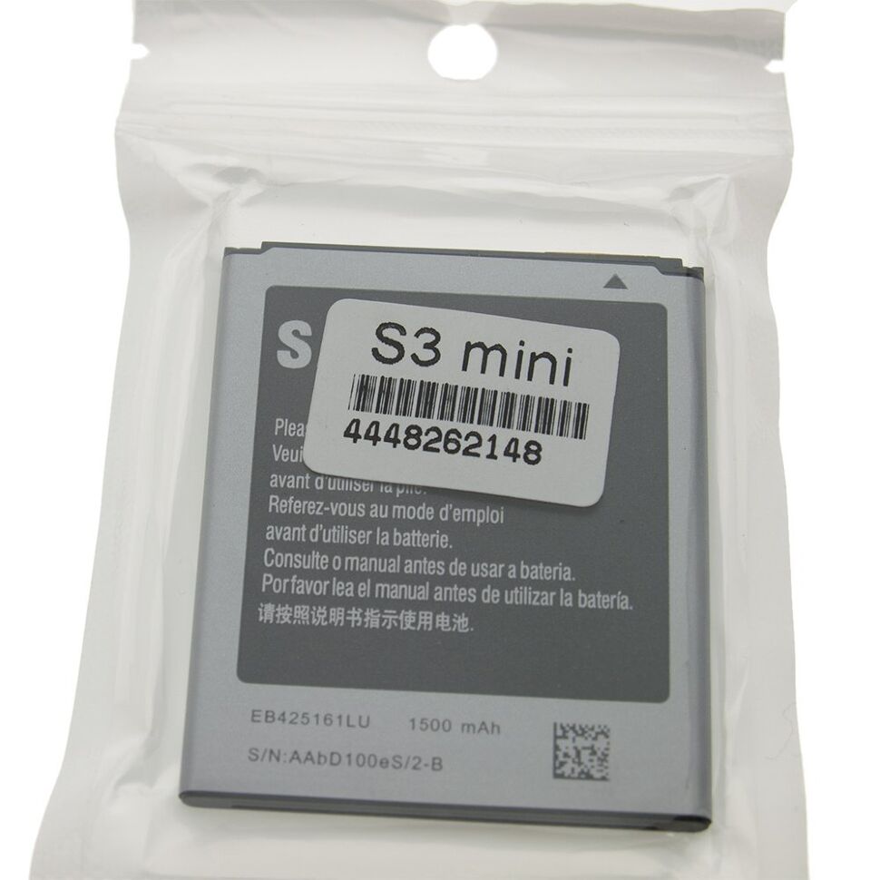 Акумулятор ОРІГІНАЛ КУЛЕК SAMSUNG S3 MINI/I8190/I8160/S7562/S7272 Акумулятор ОРІГІНАЛ КУЛЕК SAMSUNG S3 MINI/I8190/I8160/S7562/S7272