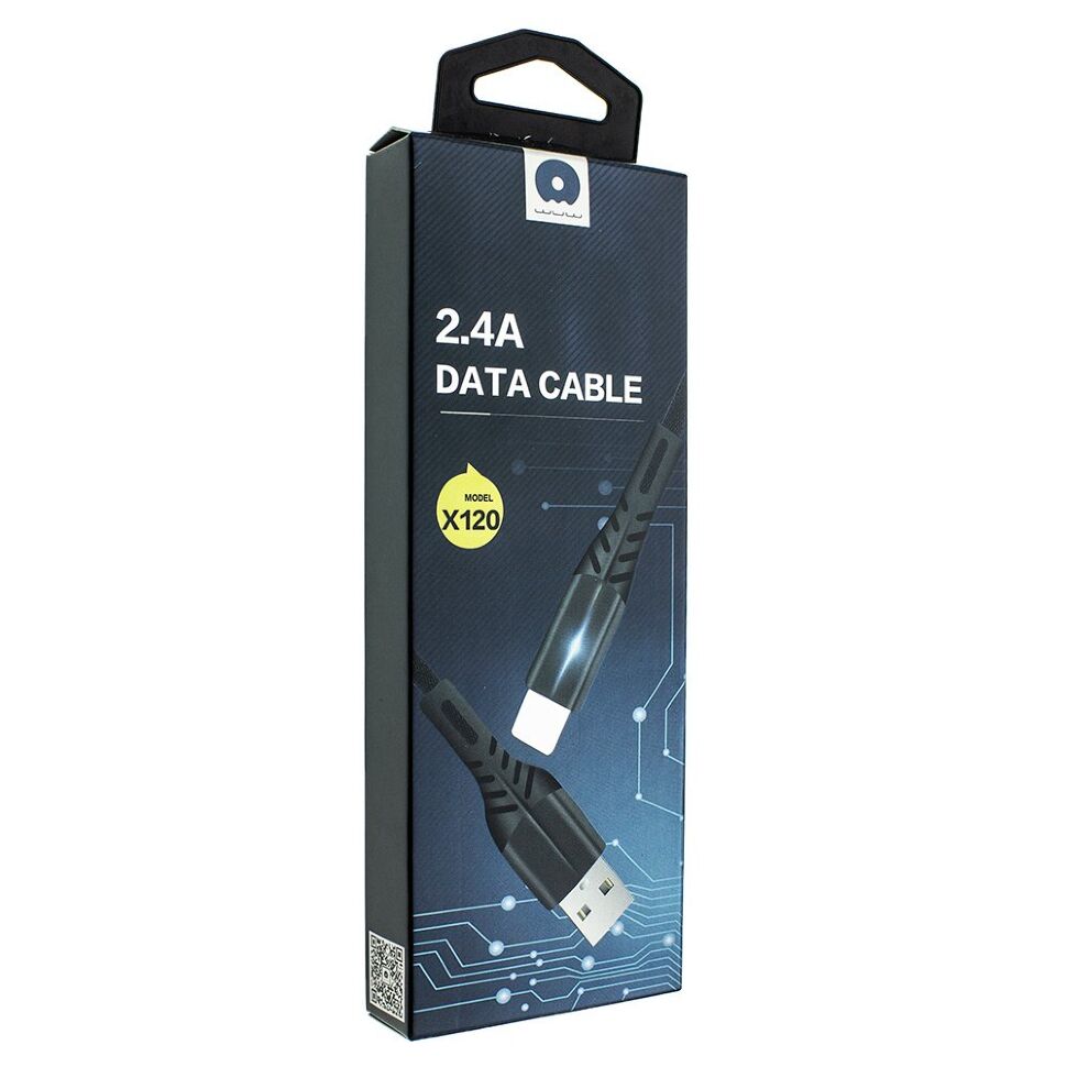 Кабель USB WUW X120 USB - Lightning 2.4A Кабель USB WUW X120 USB - Lightning 2.4A