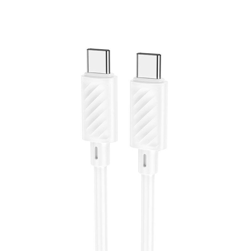 USB-C кабель HOCO X88 60W Type-C - Type-C 1 MЕТР БIЛИЙ USB-C кабель HOCO X88 60W Type-C - Type-C 1 MЕТР БIЛИЙ