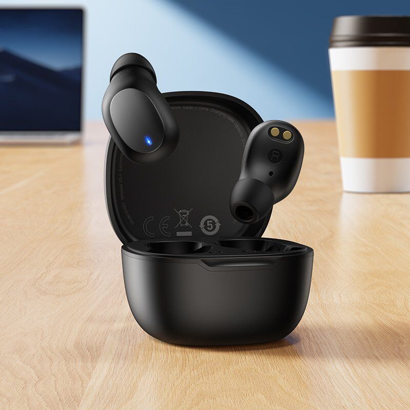 Бездротові навушники BOROFONE BW97 Clear True Wireless Stereo (TWS), чорний