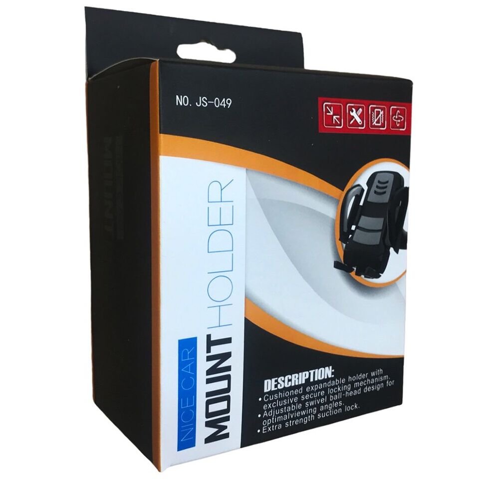 Автомобільний тримач JS-049 на торпедо авто / лобове скло