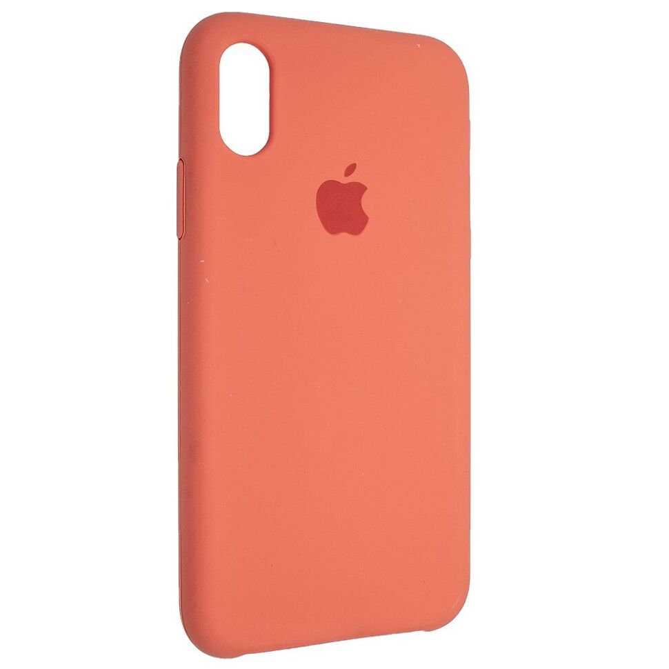 Задня накладка Silicone Case APPLE IPHONE XS MAX, відкритий низ Задня накладка Silicone Case APPLE IPHONE XS MAX, відкритий низ