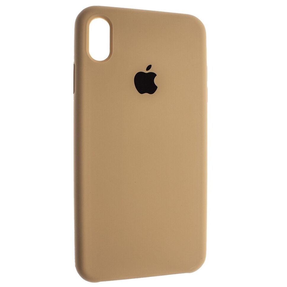 Задня накладка Silicone Case APPLE IPHONE XS MAX, відкритий низ Задня накладка Silicone Case APPLE IPHONE XS MAX, відкритий низ