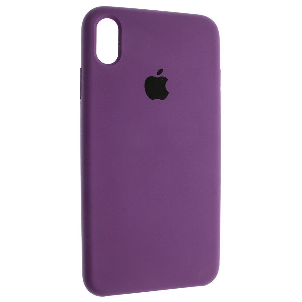 Задня накладка Silicone Case APPLE IPHONE XS MAX, відкритий низ Задня накладка Silicone Case APPLE IPHONE XS MAX, відкритий низ