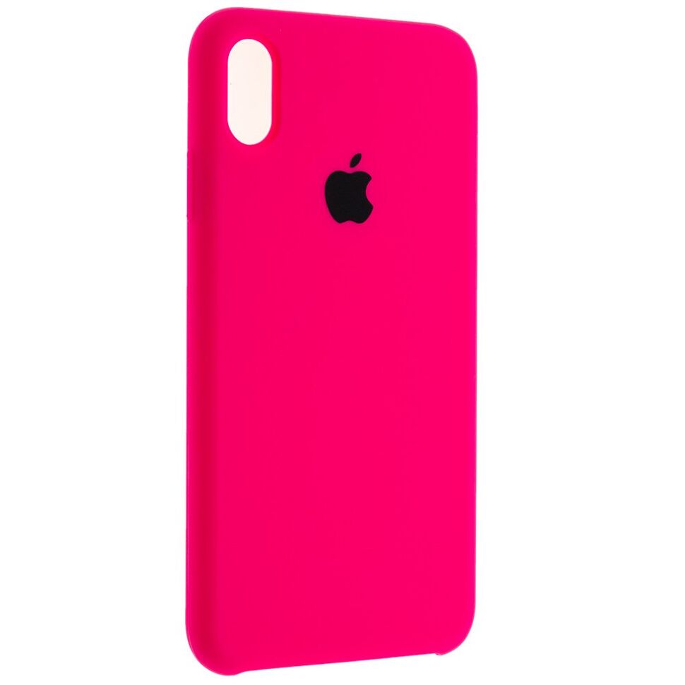 Задня накладка Silicone Case APPLE IPHONE XS MAX, відкритий низ Задня накладка Silicone Case APPLE IPHONE XS MAX, відкритий низ