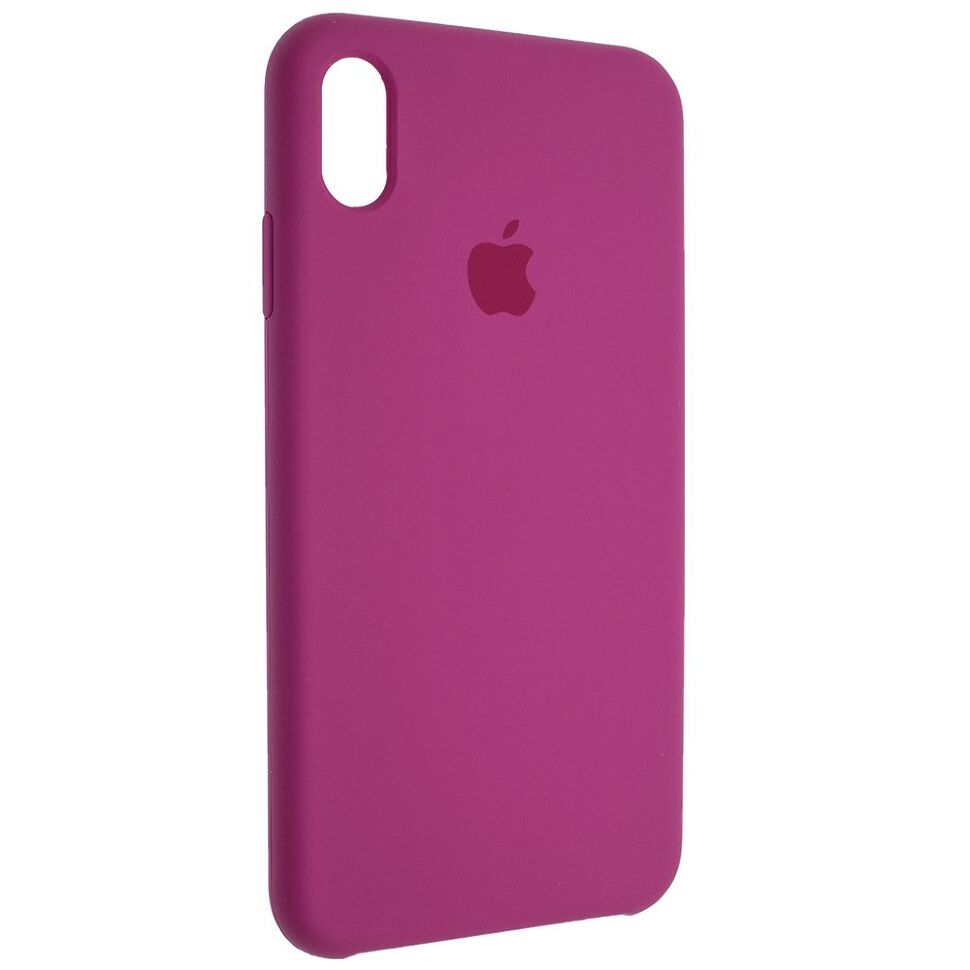 Задня накладка Silicone Case APPLE IPHONE XS MAX, відкритий низ Задня накладка Silicone Case APPLE IPHONE XS MAX, відкритий низ