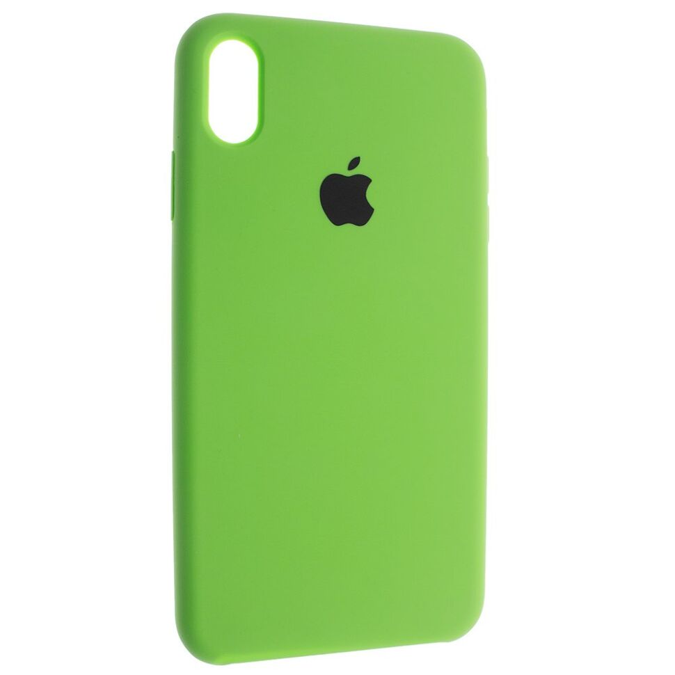 Задня накладка Silicone Case APPLE IPHONE XS MAX, відкритий низ Задня накладка Silicone Case APPLE IPHONE XS MAX, відкритий низ