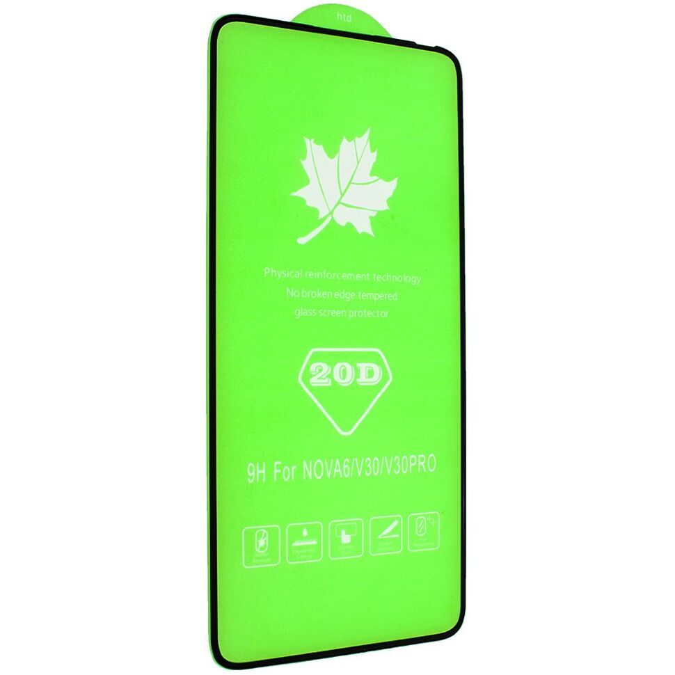 Захисне скло 20D REALME 8i ЧОРНИЙ