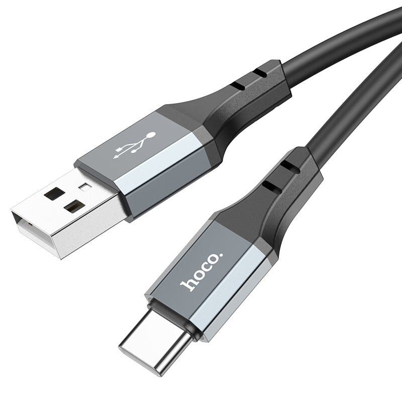 USB кабель HOCO X92 USB - Type-C 3 MЕТРИ ЧОРНИЙ