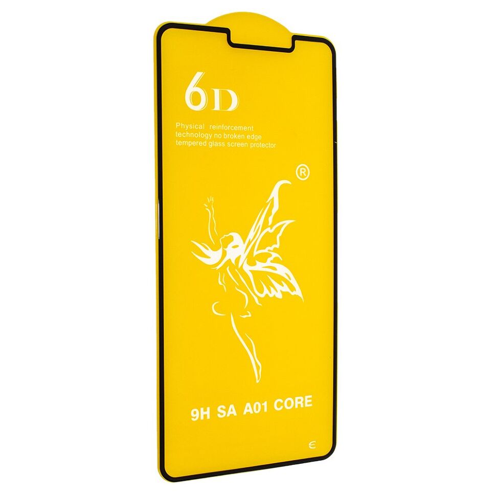 Захисне скло 6D PREMIUM SAMSUNG A013 Galaxy A01 CORE 2020 ЧОРНИЙ Захисне скло 6D PREMIUM SAMSUNG A013 Galaxy A01 CORE 2020 ЧОРНИЙ