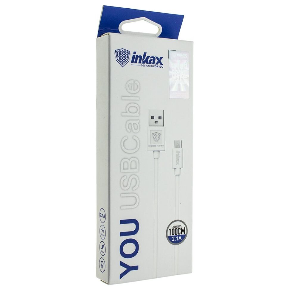 Кабель USB INKAX CK-01 2.1A USB - micro USB 1 метр