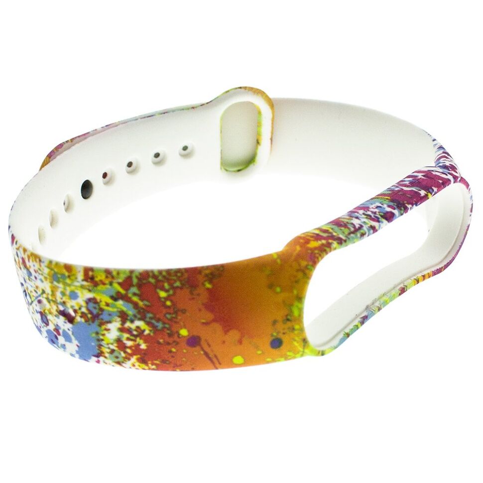 Ремінець для годинника XIAOMI MI BAND 5 | 6 з принтованим малюнком, силіконовий Ремінець для годинника XIAOMI MI BAND 5 | 6 з принтованим малюнком, силіконовий