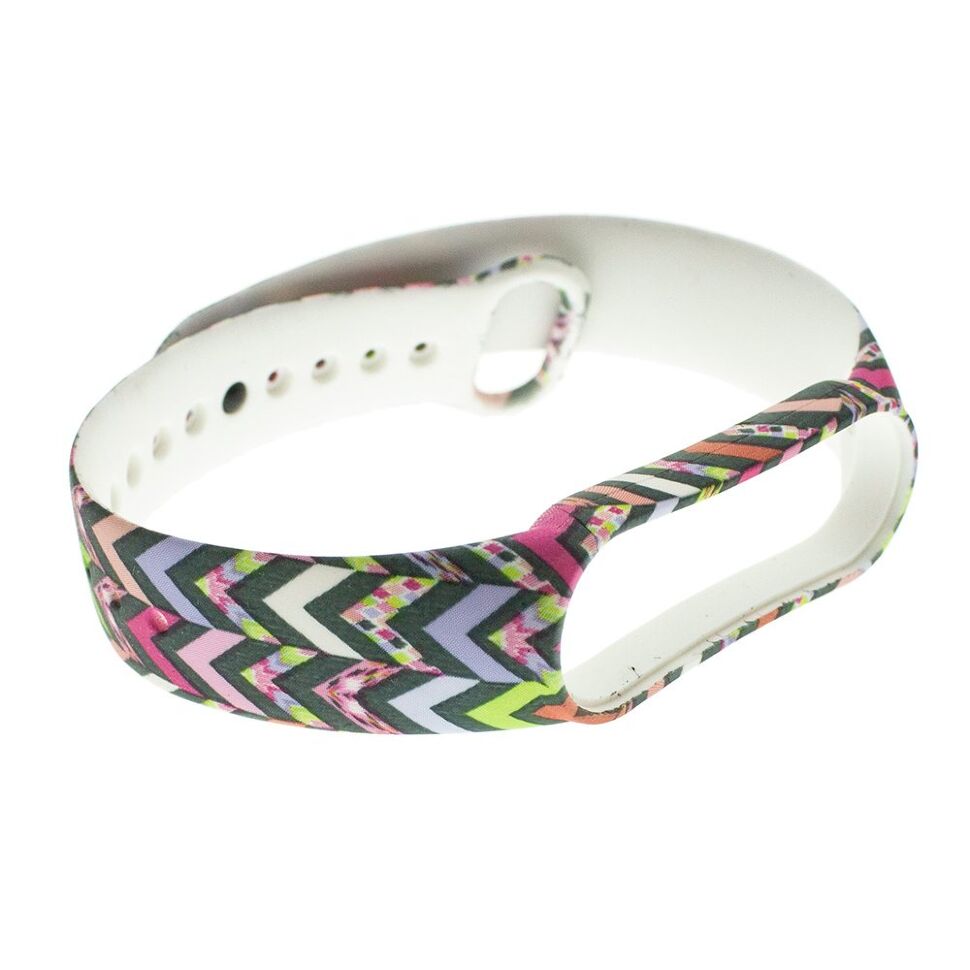 Ремінець для годинника XIAOMI MI BAND 5 | 6 з принтованим малюнком, силіконовий Ремінець для годинника XIAOMI MI BAND 5 | 6 з принтованим малюнком, силіконовий