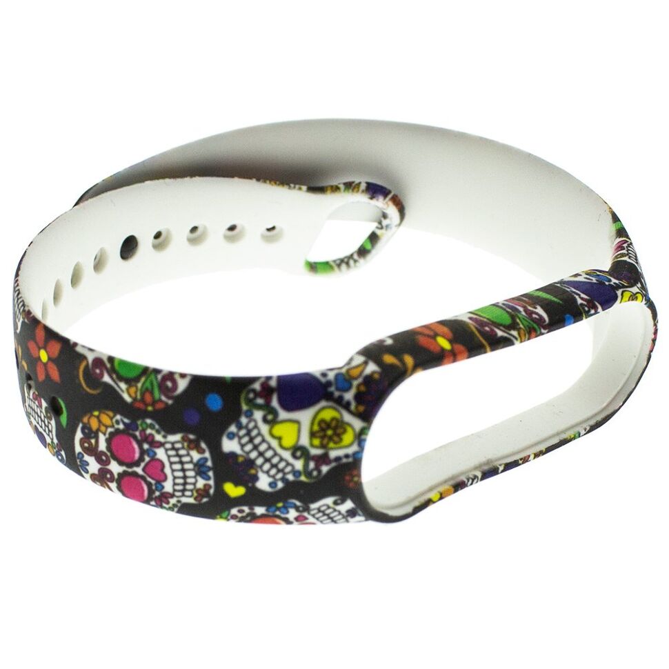 Ремінець для годинника XIAOMI MI BAND 5 | 6 з принтованим малюнком, силіконовий Ремінець для годинника XIAOMI MI BAND 5 | 6 з принтованим малюнком, силіконовий