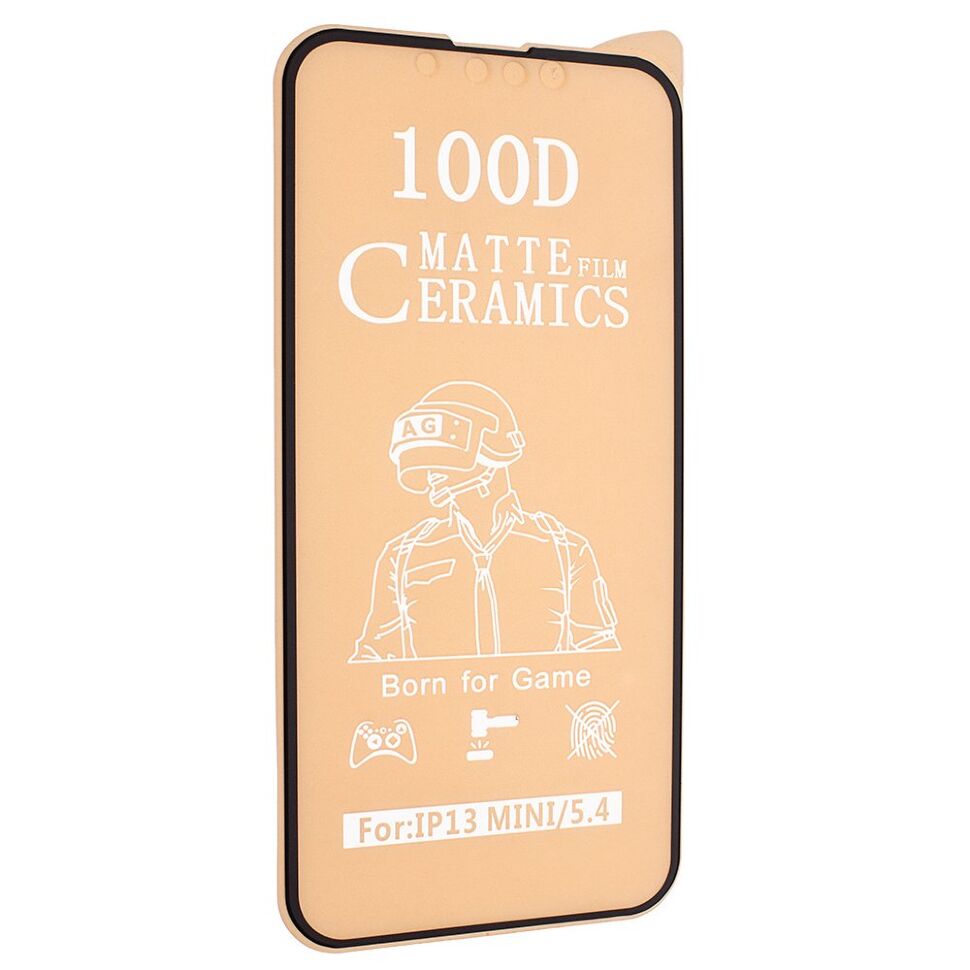 CERAMICS FILM 100D МАТОВЕ APPLE IPHONE 13 mini 5,4" ЧОРНИЙ CERAMICS FILM 100D МАТОВЕ APPLE IPHONE 13 mini 5,4" ЧОРНИЙ