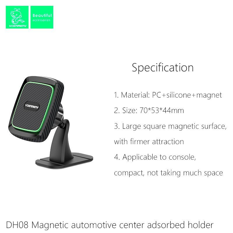 Автомобільний тримач Denmen DH08 чорний