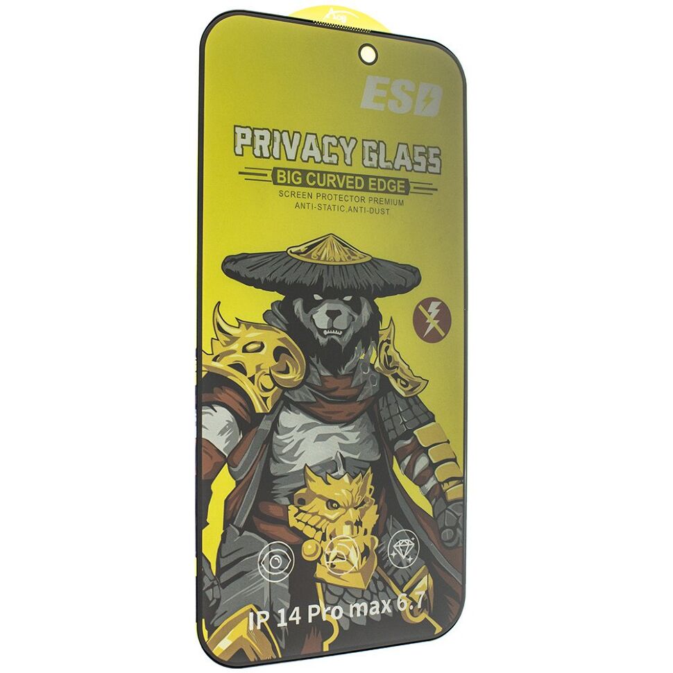 Захисне скло PRIVACY NEW ESD APPLE iPhone 14 PRO MAX | 15 PLUS | 16 PLUS Захисне скло PRIVACY NEW ESD APPLE iPhone 14 PRO MAX | 15 PLUS | 16 PLUS