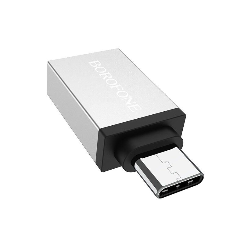 Перехідник BOROFONE BV3 OTG з USB мама на Type-C папа USB 3.0 5G MAX