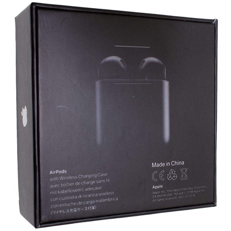 Бездротова гарнітура AIRPODS COPY TWS Black