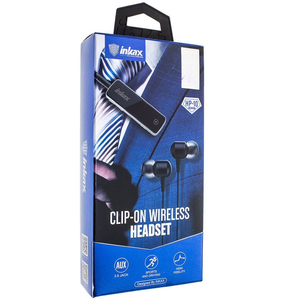 Бездротові навушники INKAX HP-10, чорний Бездротові навушники INKAX HP-10, чорний