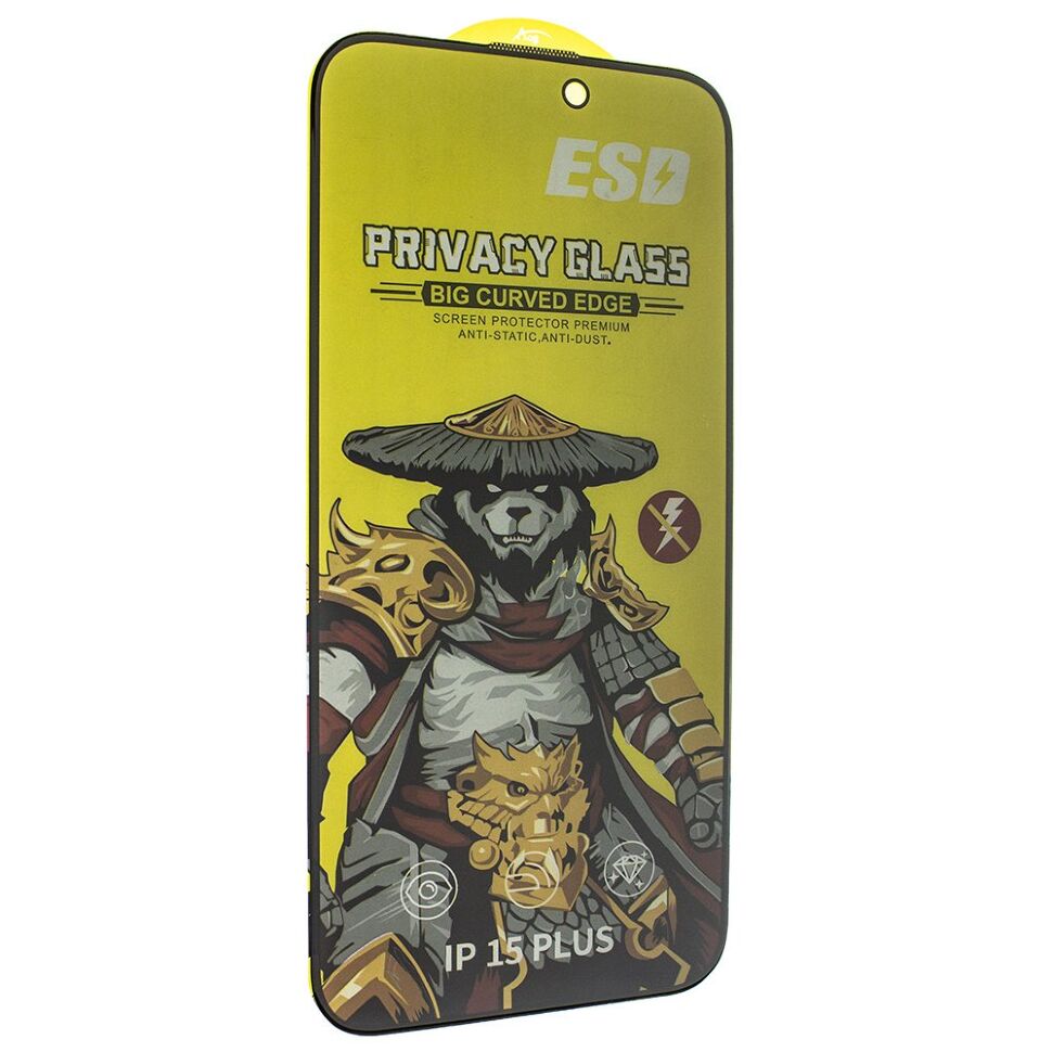 Захисне скло PRIVACY NEW ESD APPLE iPhone 15 PLUS | 14 PRO MAX | 16 PLUS Захисне скло PRIVACY NEW ESD APPLE iPhone 15 PLUS | 14 PRO MAX | 16 PLUS