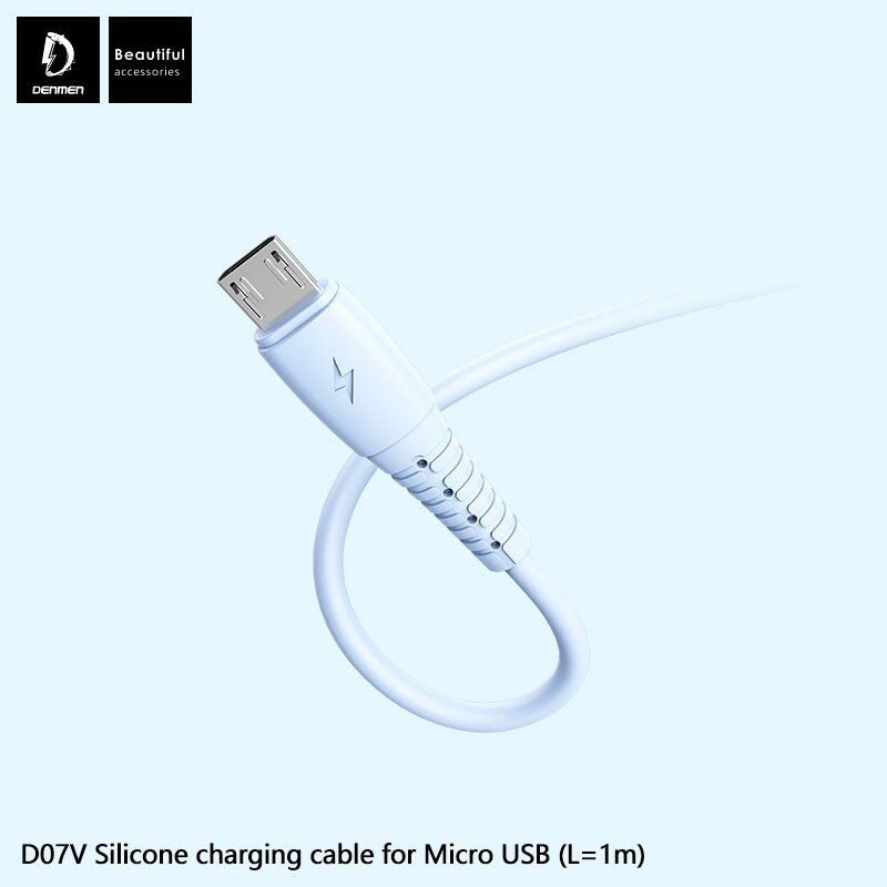 Кабель USB Denmen D07V USB - micro USB (2.4A) Кабель USB Denmen D07V USB - micro USB (2.4A)