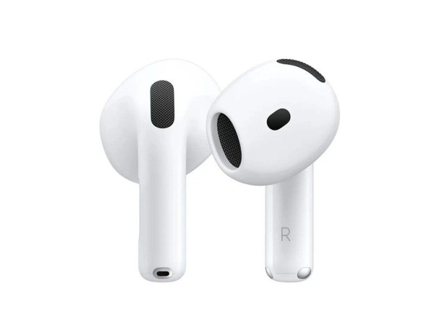 Навушники бездротові APPLE HIGH COPY AirPods 4 з лого