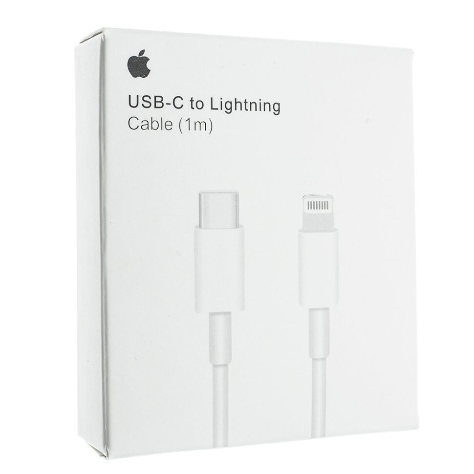 Упаковка для кабелю айфон PD 20w з лого 1 метр Упаковка для кабелю айфон PD 20w з лого 1 метр